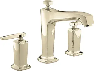 Kohler T16237-4-AF Tub and Shower Faucets and Accessories, 15.62 x 9.00 x 0.07 inches, Vibrant French Gold