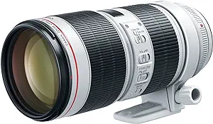 لنز Canon EF 70-200mm f/2.8L IS III USM برای دوربین‌های Canon دیجیتال SLR، سفید – 3044C002