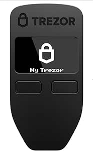 Trezor Model One – کیف پول سخت‌افزار ارز دیجیتال اصلی، امنیت بیت کوین، ذخیره و مدیریت بیش از 7000 سکه و توکن، رابط کاربری آسان، راه‌اندازی سریع و ساده (مشکی)