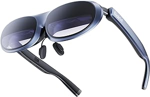 عینک Rokid Max AR، عینک هوشمند با سینمای مجازی Micro-OLED 360 اینچی، FOV 50 درجه، روشنایی 600 نیت، پشتیبانی HDCP و بازی Cloud و سازگاری با iPhone 15، Android، کنسول‌ها و رایانه‌ها