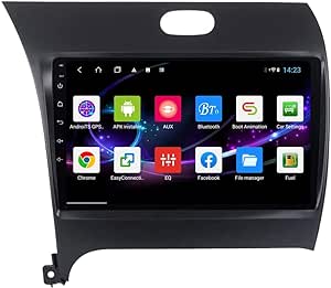 پخش کننده صفحه نمایش تمام لمسی استریو خودرو Fabrik برای KIA CERATO 2013-2017 با سیستم اندروید، تبلت های صفحه نمایش IPS، پخش کننده ویدیو و موسیقی، بلوتوث، رادیو FM (4+32 گیگابایت Apple Carplay+Android Auto)