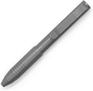 BIG IDE DESIGN Ti Pocket Pro : خودکار تنظیم خودکار EDC Pen – Titanium Stonewashed