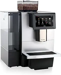 اسپرسوساز اتوماتیک F11 Big Plus، قهوه ساز با سیستم شیر، آمریکاییو و کاپوچینو، 24 نوشیدنی قهوه برای ادارات، هتل ها و فروشگاه های رفاهی، رنگ اسلیور