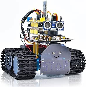 کیت کدگذاری ربات جدید برای ربات تانک آردوینو V2 KS0428