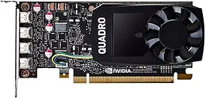 NVIDIA Quadro P1000 Professional 4GB، gddr5، برد گرافیک (VCQP1000-PB)