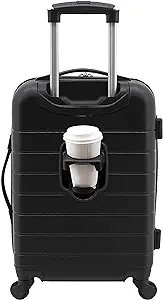 چمدان دستی Wrangler 20 اینچ اسپینر هوشمند با درگاه شارژ USB، مشکی