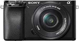 دوربین بدون آینه سونی Alpha A6100 با لنز زوم 16-50 میلی‌متری، مشکی (ILCE6100L/B)