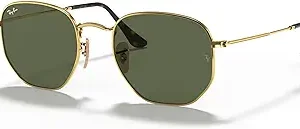 عینک آفتابی با لنز تخت شش ضلعی Ray-Ban Rb3548n