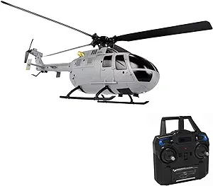 کنترل از راه دور هلیکوپتر GoolRC C186 پهپاد تک ملخی بدون ایررون 6 محوره ژیروسکوپ تثبیت کننده کنترل از راه دور هواپیما ارتفاع نگه دارید دختران بزرگسالان خاکستری