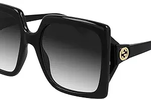 عینک آفتابی Gucci Square GG0876S 001 Black 60mm 876