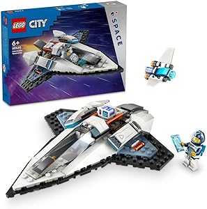 مجموعه اسباب بازی سفینه فضایی بین ستاره ای LEGO® City 60430 Building Blocks; اسباب بازی های پسرانه، دخترانه و بچه گانه (240 عدد)