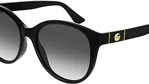 Gucci GG0631S 001 Black GG0631S عینک آفتابی Cats Eyes لنز دسته 3 سایز 56 میلی متر