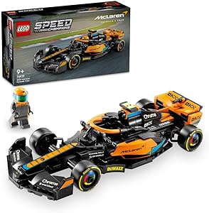 LEGO® Speed ​​Champions 2023 McLaren Formula 1 Car 76919 Building Blocks Toy Car Set; اسباب بازی های پسرانه، دخترانه و بچه گانه (245 عدد)