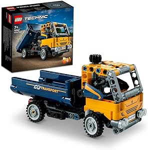 مجموعه ماشین اسباب بازی LEGO® Technic™ Dump Truck 42147 Building Blocks. اسباب بازی های پسرانه، دخترانه و بچه گانه (177 قطعه)
