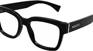 عینک یونیسکس مربع مشکی گوچی GG1138O-001