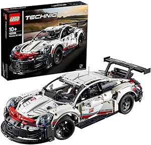 مجموعه ساختمانی پیشرفته خودروهای مسابقه ای LEGO 42096 Porsche 911 RSR، استاندارد