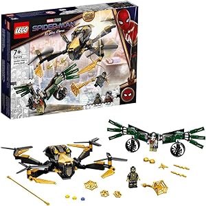 کیت ساختمانی LEGO Marvel Spider-Man’s Drone Duel 76195 (198 قطعه)