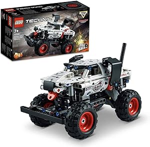 مجموعه ماشین اسباب بازی LEGO Technic Monster Jam Monster Mutt Dalmatian 42150 Building Blocks; اسباب بازی های پسرانه، دخترانه و بچه گانه (244 قطعه)