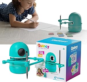 ربات های نقاشی کودکان، ربات آموزشی تعاملی برای کودکان، اسباب بازی STEM با بازی های آموزشی، چند منظوره، سازگار با محیط زیست، هدایای تولد قابل اعتماد برای پسران