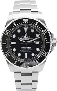 ساعت مردانه Oyster ضد زنگ اتوماتیک Rolex Deepsea Black Dial 126660BKSO