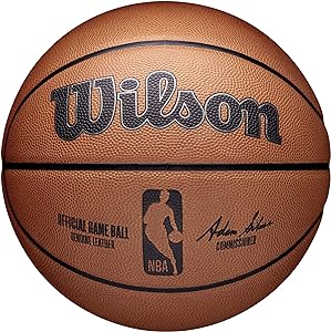 WILSON NBA بازی رسمی بسکتبال – قهوه ای، سایز 7-29.5 اینچ