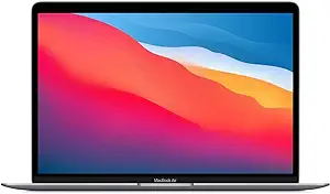 Apple MacBook Air 13.3 اینچی با صفحه نمایش رتینا، تراشه M1 با پردازنده 8 هسته ای و پردازنده گرافیکی 7 هسته ای، حافظه 16 گیگابایتی، 512 گیگابایت SSD، خاکستری فضایی، اواخر 2020