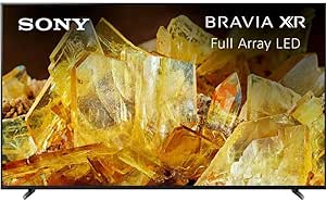 تلویزیون 75 اینچی سونی 4K Ultra HD سری X90L: BRAVIA XR Full Array LED Smart TV Google با Dolby Vision HDR و ویژگی‌های انحصاری برای Playstation® 5 XR75X90L- 2023 – نسخه امارات