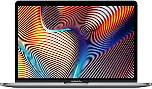 Apple MacBook Pro مدل 2019 (5V972LL/A) 13.3 اینچی، 512 گیگابایت فضای ذخیره‌سازی – Space Grey (تجدید شده)