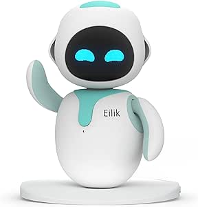 Eilik – حیوانات خانگی رباتیک ناز برای کودکان و بزرگسالان، همراه تعاملی کامل شما در خانه یا محل کار، هدایای منحصر به فرد برای دختران و پسران.