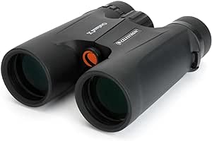 دوربین شکاری Celestron – Outland X 10X42 – ضد آب و ضد مه – دوربین دوچشمی بزرگسالان – اپتیک چند پوششی و منشور Bak-4 – زره محافظ لاستیکی