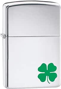 فندک جیبی Zippo Bit O’ Luck، کروم High Polish، One Size