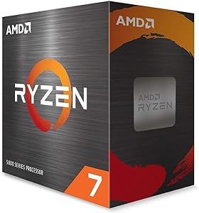 پردازنده دسکتاپ بدون قفل AMD Ryzen 7 5800X 8 هسته ای با 16 رشته