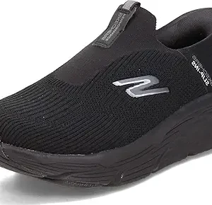 Skechers مردانه مکس بالشتک اسلیپ-اینز-کفش پیاده روی ورزشی اسلیپ روی دویدن با کفش ورزشی مموری فوم