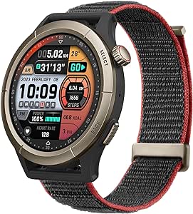 ساعت هوشمند دونده Amazfit Cheetah Pro، مربی هوش مصنوعی، GPS، باتری 14 روزه، ضربان قلب، نظارت بر ضربان قلب، مانیتورینگ VO2 و SPO2، ردیابی خواب، 5 دستگاه ATM مقاوم در برابر آب، الکسا داخلی، WiFi، بلوتوث