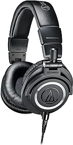 هدفون حرفه ای Audio-Technica Ath-M50X Studio Monitor – مشکی