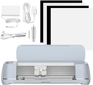 Cricut Maker 3 – دستگاه برش هوشمند، 2 برابر سریعتر و 10 برابر نیروی، برش بدون تشک با مواد هوشمند، برش 300+ مواد، اتصال بلوتوث، سازگار با iOS، Android، Windows و Mac