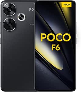 موبایل شیائومی POCO F6 5G، مشکی (12 گیگابایت رم + 512 گیگابایت) | اسنپدراگون 8s نسل 3| صفحه نمایش 6.67 اینچی AMOLED 120 هرتزی | دوربین سه گانه با OIS 50+8 مگاپیکسل، دوربین جلو 20 مگاپیکسل