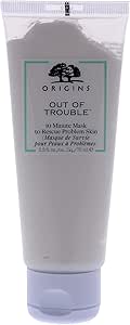 ماسک 10 دقیقه ای Origins Out Of Trouble برای نجات پوست مشکل دار برای ماسک Unisex 2.5 Oz