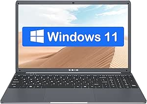 SGIN، ویندوز 11، 15.6 اینچ، صفحه نمایش FullView 1920×1080 HD، Intel Celeron N4020c، حداکثر 2.8 گیگاهرتز، ROM 512 گیگابایت، رم 12 گیگابایت، خاکستری.