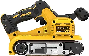 سنباده تسمه ای DEWALT 20V MAX*، بی سیم، بدون برس، فقط ابزار (DCW220B)