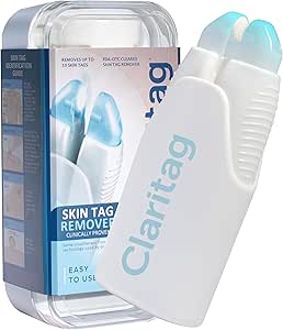 حذف کننده برچسب پوستی پیشرفته Claritag – دستگاه پاکسازی شده توسط FDA – فقط برای حذف برچسب پوست – در 7 تا 14 روز کار می کند – تا 10 چرخه درمان – کیت فریز کردن برودتی