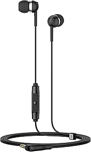 هدفون Sennheiser Consumer Audio Cx 80S In-Ear Cx 80S با میکروفون – مشکی، سیمی