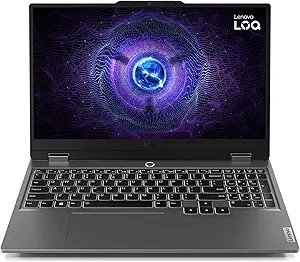 لپ تاپ گیمینگ Lenovo LOQ Core i7-13650HX، 15.6 اینچ FHD (1920 x 1080)، 16 گیگابایت رم DDR5، 1 ترابایت SSD، گرافیک NVIDIA RTX 4060، Windows 11 Home، خاکستری