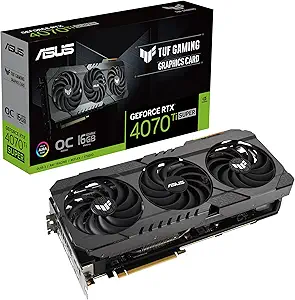 کارت گرافیک ASUS TUF Gaming GeForce RTX™ 4070 Ti SUPER OG OC Edition (PCIe 4.0، 16 گیگابایت GDDR6X، DLSS 3، HDMI 2.1a، DisplayPort 1.4a)