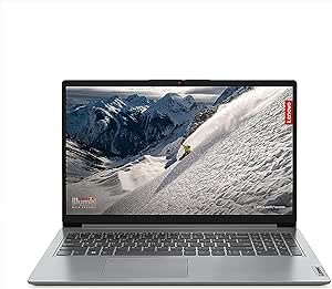 لپ تاپ Lenovo Ideapad 1 15 IGL7، پردازنده Intel Celeron N4020 | رم 4 گیگابایتی DDR4 | SSD 256 گیگابایتی NVMe M.2 | گرافیک Intel UHD 600 | صفحه نمایش 15.6 اینچی HD | Windows 11 Home، CLOUD_GREY