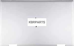 کاور پشتی LCD تعویضی KBRPARTS برای 15.6 اینچ HP Envy X360 15T-ED 15M-ED 15M-EE 15-ED 15-EE, 15T-ED000 15M-ED0013DX 15M-ED0023DX 15MX0103D P/N بالا: L93203-001، Sliver