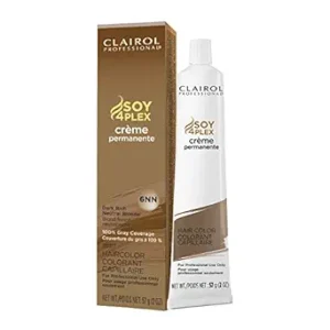 رنگ موی کرم دائمی حرفه ای Clairol، رنگ موهای تیره برای پوشش خاکستری مقاوم در برابر محو شدن، 2 اونس