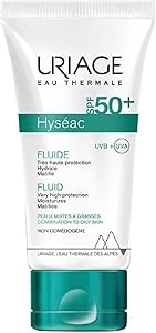 Uriage Hyseac Spf 50 + مایع، 50 میلی لیتر