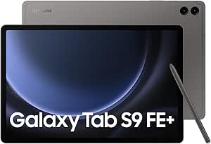 تبلت اندروید سامسونگ Galaxy Tab S9 FE+ WiFi, 8GB | 128 گیگابایت، قلم S همراه، خاکستری (نسخه امارات متحده عربی)