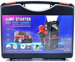 استارت ماشین TheMohrim Jump Starter | پاوربانک شارژر اضطراری باتری | ربات قابل حمل استارت خودرو با انبر استارت 12 ولت